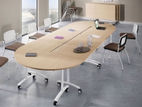 Складные столы FLIP-TOP, Функциональные столы для переговоров, Мебель для переговорных, Офисная мебель