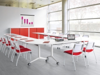 Складные столы Pure Evo, Функциональные столы для переговоров, Мебель для переговорных, Офисная мебель